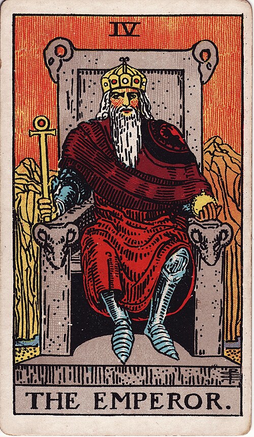 The Emperor Tarot Card: Upright, Reversed & Spread Meanings — Rider-Waite-Smith tarot card