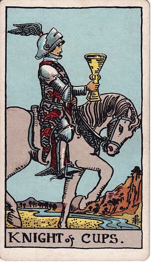 Knight Of Cups Tarot Card: Upright, Reversed & Spread Meanings — Rider-Waite-Smith tarot card